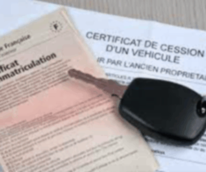 papier certificat gage